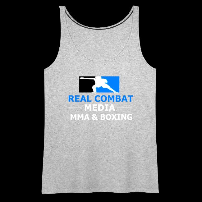 RCM MMA & BOXING Light Blue White Text