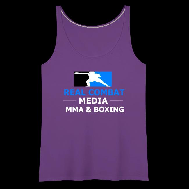 RCM MMA & BOXING Light Blue White Text