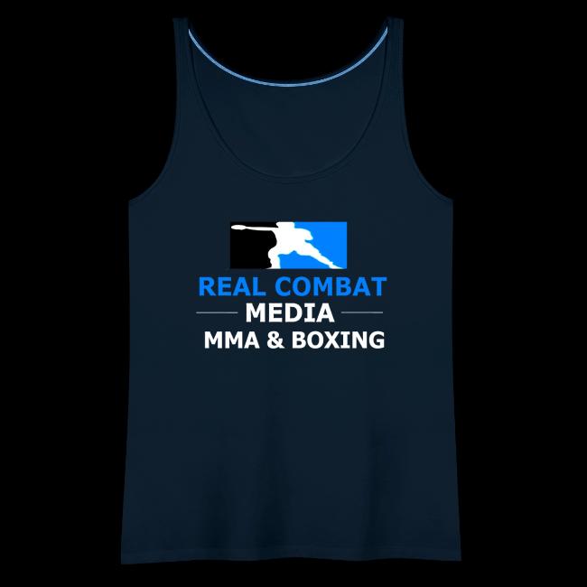 RCM MMA & BOXING Light Blue White Text