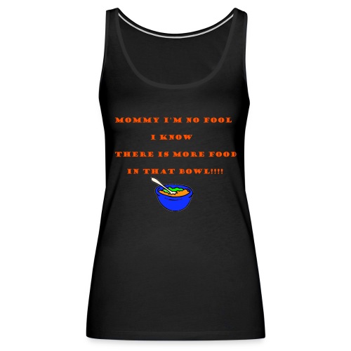Cute baby thoughts - Women's Premium Tank Top