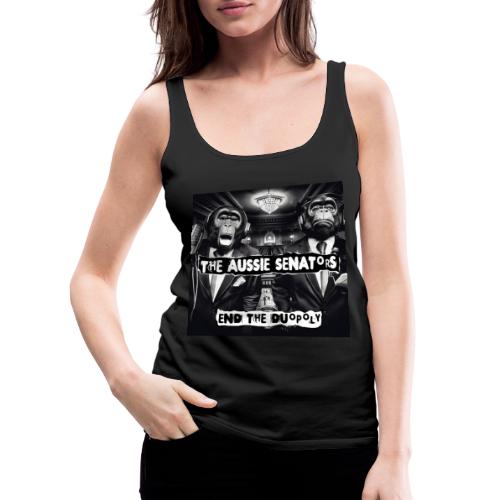 END THE DUOPOLY - Women's Premium Tank Top