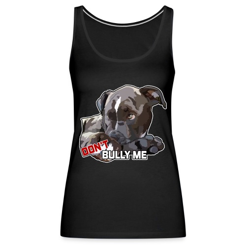 Cute Baby Pit Bull Puppy - Anti Bullying - Women's Premium Tank Top