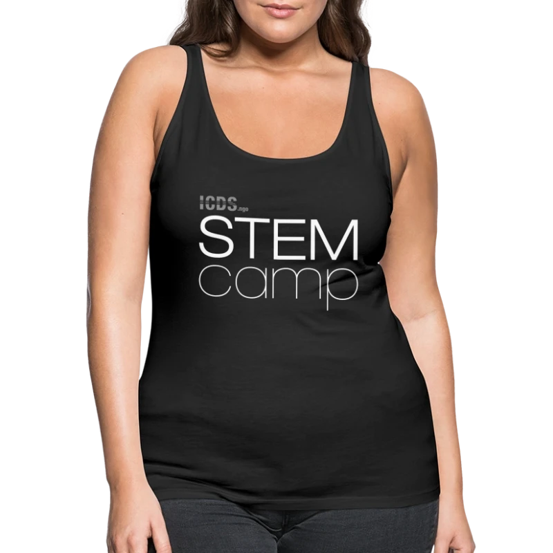 ICDSngo STEMcamp 01A - Women's Premium Tank Top