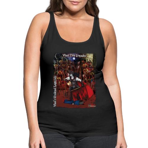 Vlad The Impaler Full BG - Women's Premium Tank Top