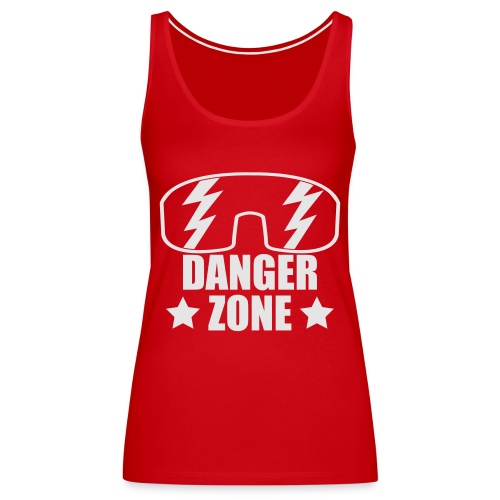 dangerzone_forblack - Women's Premium Tank Top