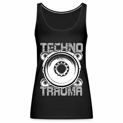 Cool Techno Trauma Loudspeaker Boxes Gift Ideas - Women's Premium Tank Top