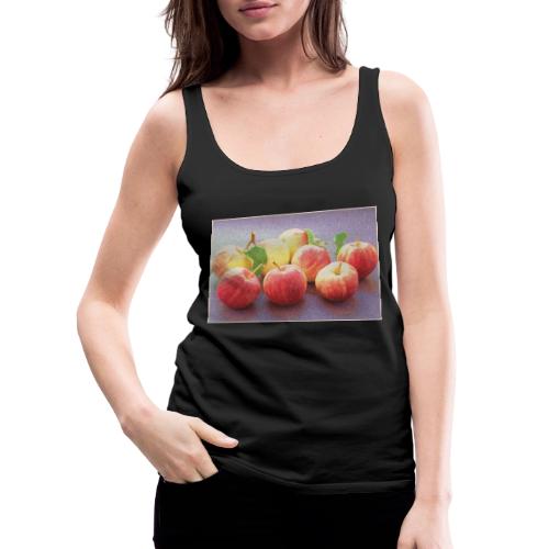 Red Apples Fruit Cute Photo. Buy Now - Women's Premium Tank Top