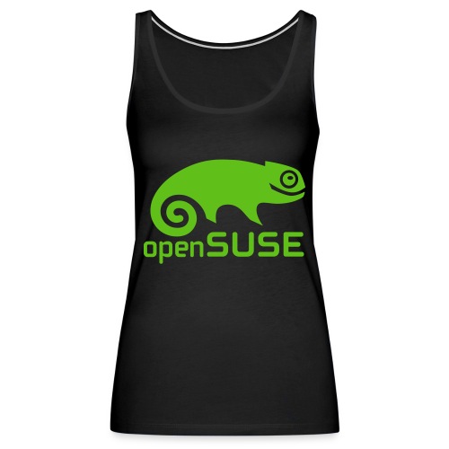 openSUSE Logo Vector - Women's Premium Tank Top