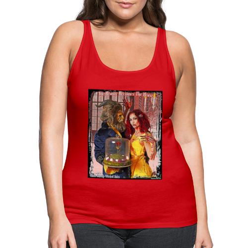 The Beauty Becomes The Beast F01 - Toon Version - Women's Premium Tank Top