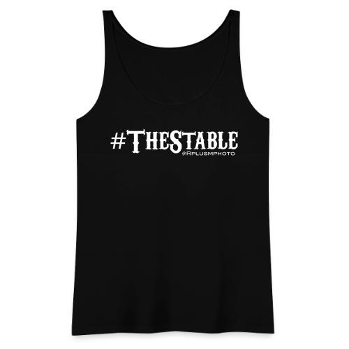 TheStable white - Women's Premium Tank Top