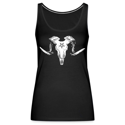 Goat Skull - Women's Premium Tank Top