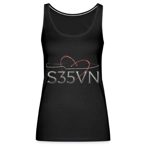 I Love S35VN Knife Steel Design - Women's Premium Tank Top
