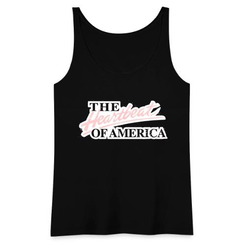 The Heartbeat of America - Women's Premium Tank Top