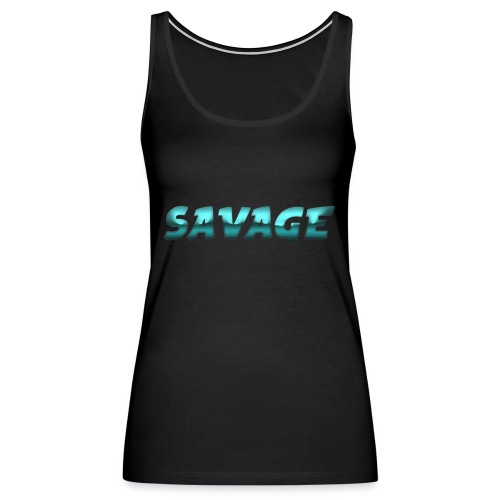 Savage Hero - Women's Premium Tank Top