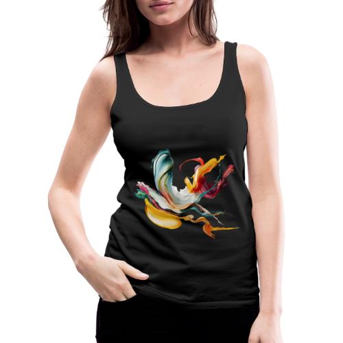Abstract Chaos - Women's Premium Tank Top