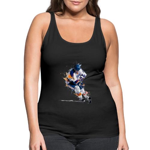 Hockey: Icy Streaks - Women's Premium Tank Top