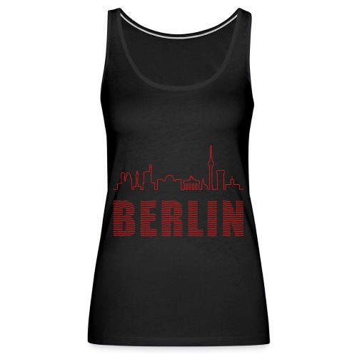 Skyline of Berlin - Women's Premium Tank Top