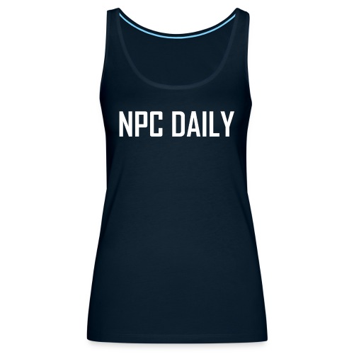 N P C Daily Full Logo - Women's Premium Tank Top
