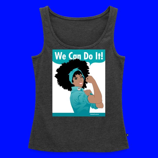 GlobalCouture WeCanDoIt TEAL Poster RGB png