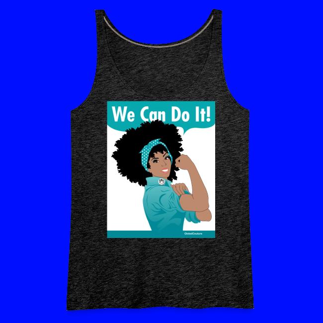 GlobalCouture WeCanDoIt TEAL Poster RGB png