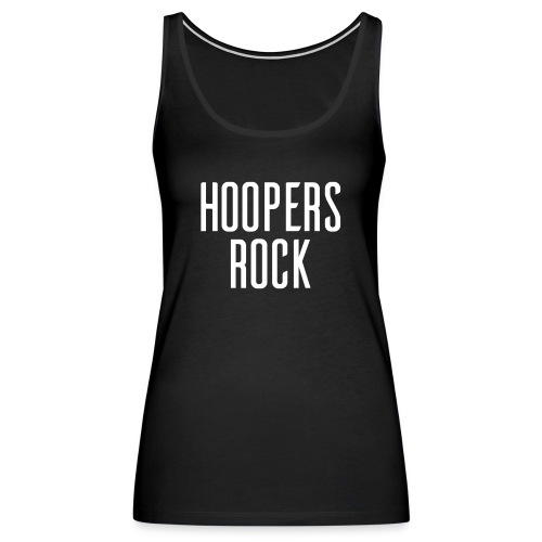 Hoopers Rock - White - Women's Premium Tank Top