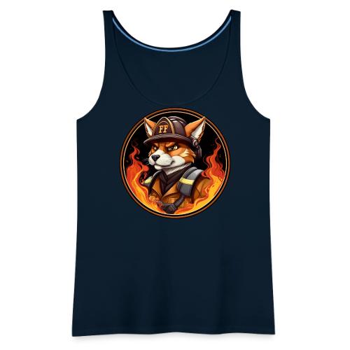 Fox Firefighter - Women's Premium Tank Top