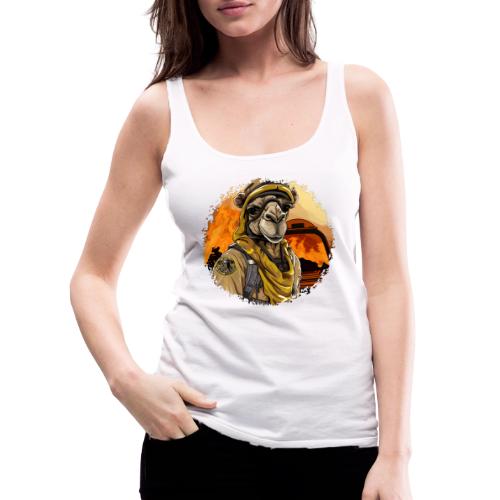 Camel Firefighter - Women's Premium Tank Top