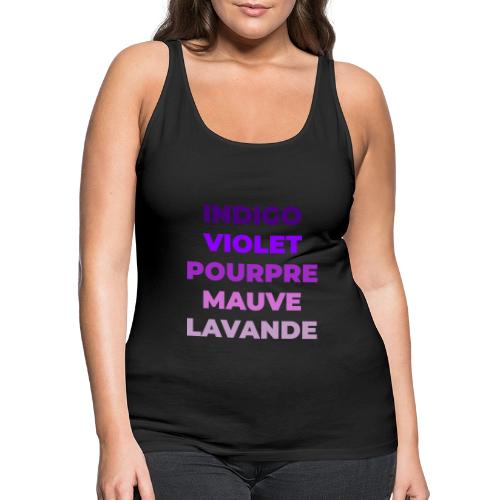Shades of purple - Women's Premium Tank Top
