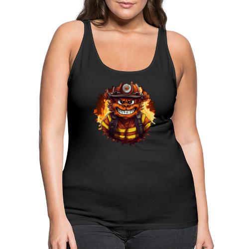Firefighter monster - Women's Premium Tank Top