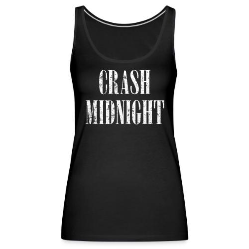 CRASH MIDNIGHT Ravaged Logo - Women's Premium Tank Top