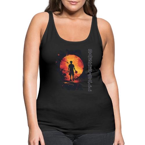 Basketball Blaze - Women's Premium Tank Top