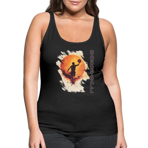 Basketball Stride - Women's Premium Tank Top