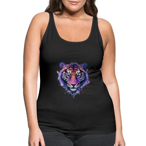 Mystic Violet Tiger - Women's Premium Tank Top