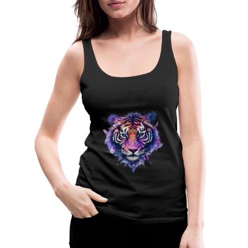 Mystic Violet Tiger - Women's Premium Tank Top