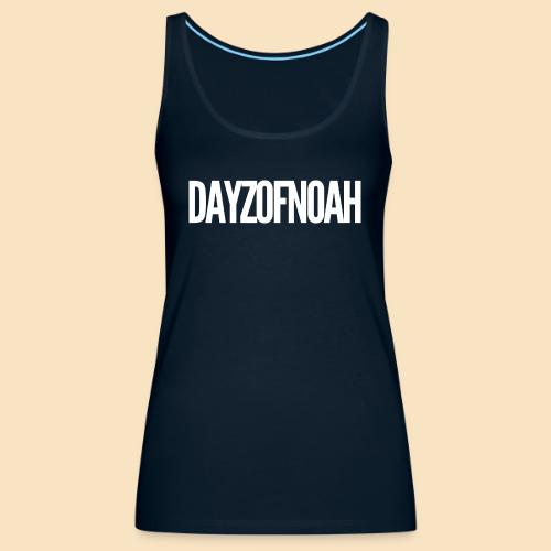 DON white - Women's Premium Tank Top