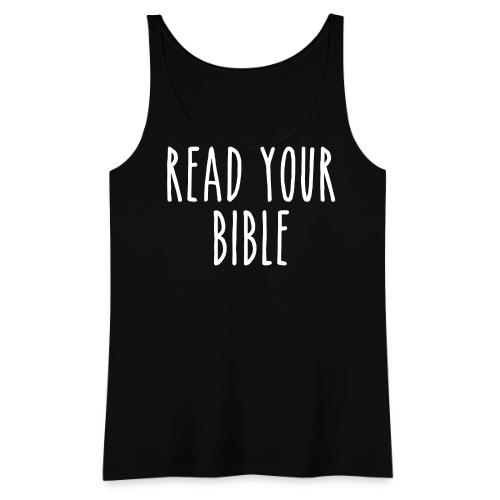 Read Your Bible - Women's Premium Tank Top