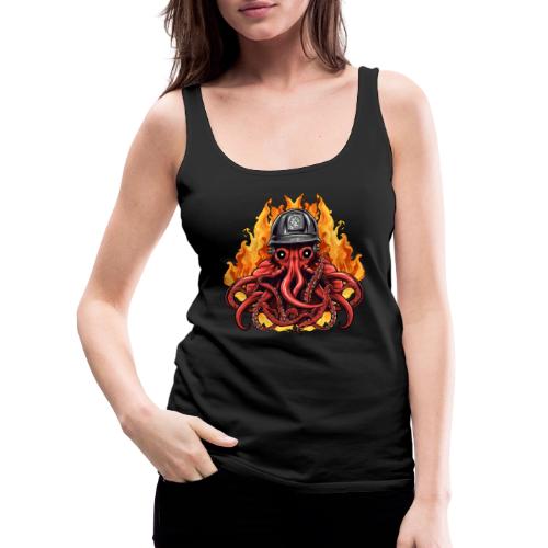 Squid Firefighter - Women's Premium Tank Top
