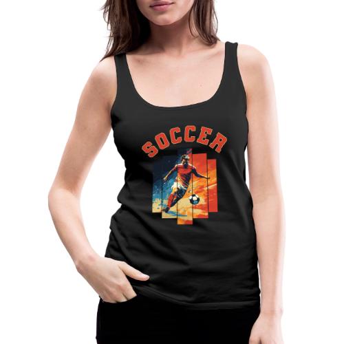 Soccer Spirit - Women's Premium Tank Top