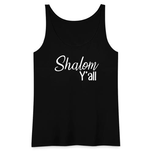 Shalom Y'all - Women's Premium Tank Top