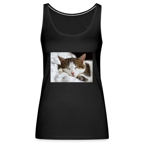 women's Cat T-shirt - Women's Premium Tank Top
