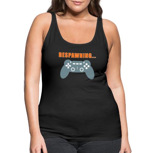 Respawning Gamer Controller Design - Women's Premium Tank Top