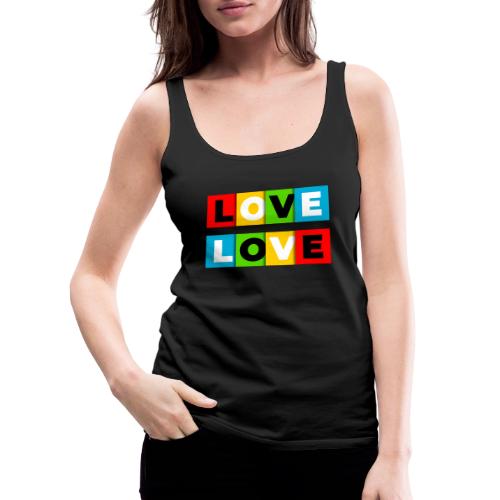 Love in Color - Women's Premium Tank Top