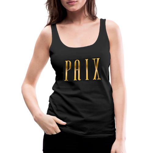 Golden Peace - Women's Premium Tank Top