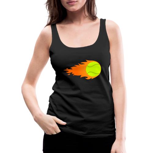 Tennis Ball - Women's Premium Tank Top