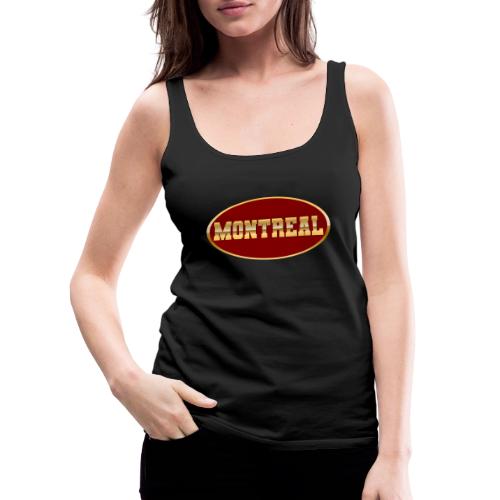 Montreal in Gold - Women's Premium Tank Top
