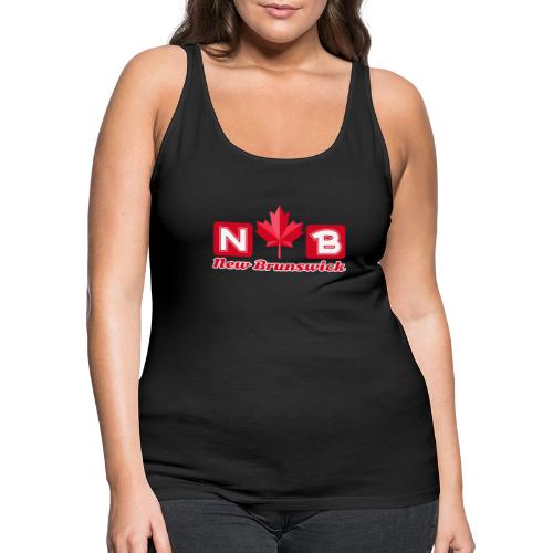 New Brunswick, province of Canada - Women's Premium Tank Top
