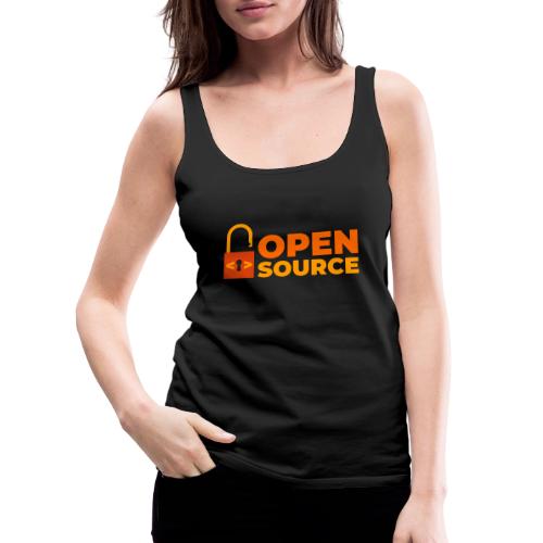Open Source: Code is Freedom - Women's Premium Tank Top