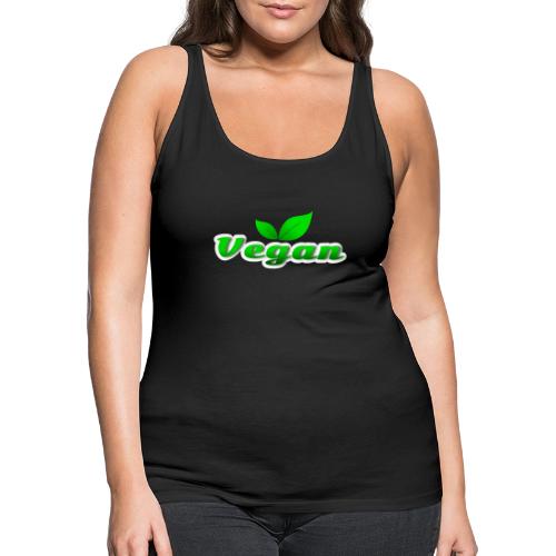 Pure Vegan Leaves - Women's Premium Tank Top
