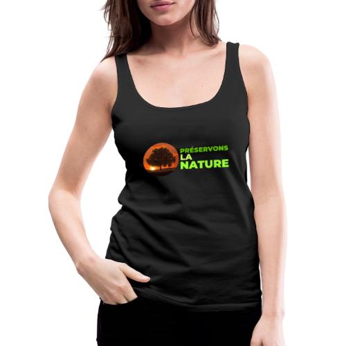 Nature protection - Women's Premium Tank Top