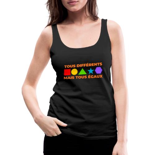 United in Our Differences - Women's Premium Tank Top